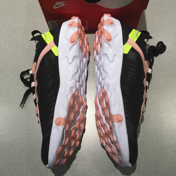 Nike React Element 55 PRM Sneaker Black/ Pink NIB - Picture 6 of 8